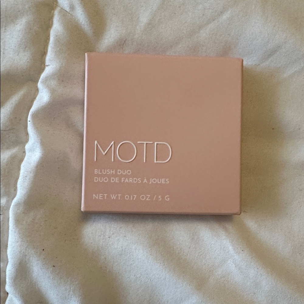 MOTD Blush Duo in Soft Pink Lace